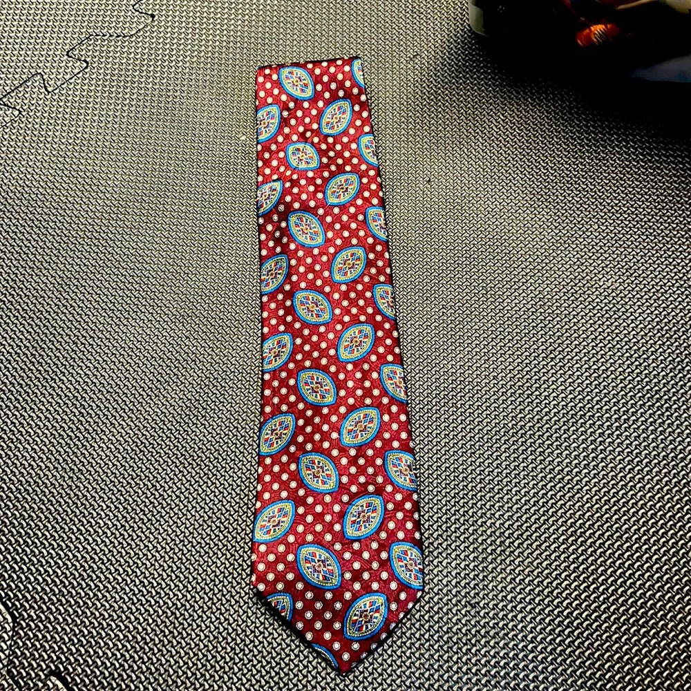 GUCCI authentic designer Paolo Gucci silk tie